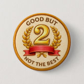 Nicht das Beste Button (Vorderseite)