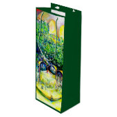 Nicht das erste Mal beim letzten Mal Geschenktüte Für Weinflaschen (Vorderseite Schrägansicht)