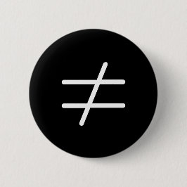 Nicht das gleiche Symbol Frauenrechtswettbewerb Button