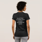 Nicht das Mädchen T-Shirt (Schwarz voll)