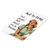 Nicht das sarkastische Sprichwort der Hausfrau Magnet (Linke Seite)