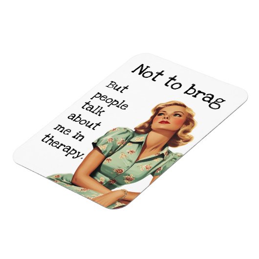 Nicht das sarkastische Sprichwort der Hausfrau Magnet (Linke Seite)