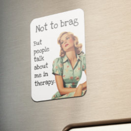 Nicht das sarkastische Sprichwort der Hausfrau Magnet