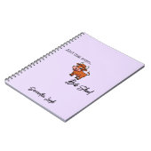 Nicht, dass etwas Bull Sheet Tan Snarky Funny Zita Notizblock (Linke Seite)