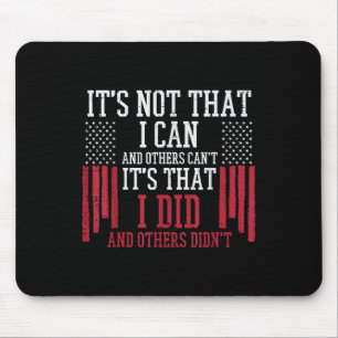 Nicht, dass ich andere Cant Memorial Day Veteran Mousepad