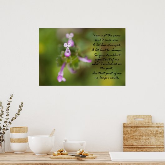 Nicht dasselbe Soul Poster (Küche)