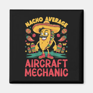 Nicht dein durchschnittlicher Flugzeughandwerker C Magnet