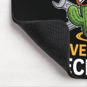Nicht dein durchschnittlicher Mechaniker lustiger Mousepad (Ecke)