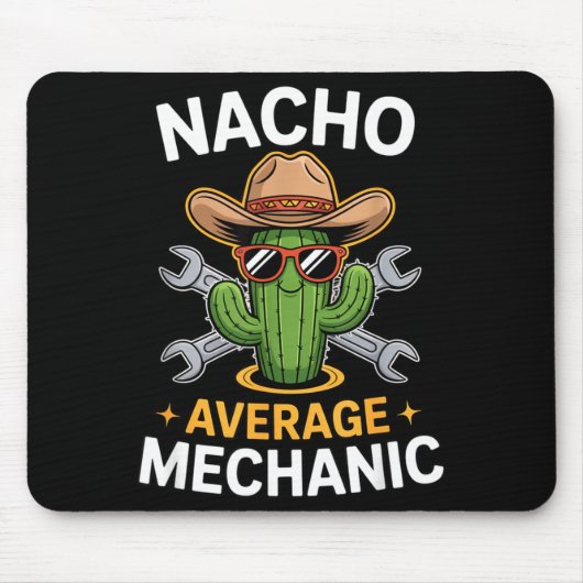 Nicht dein durchschnittlicher Mechaniker lustiger Mousepad (Vorne)