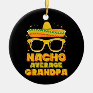 Nicht dein durchschnittlicher Opa Cinco De Mayo Fa Keramik Ornament