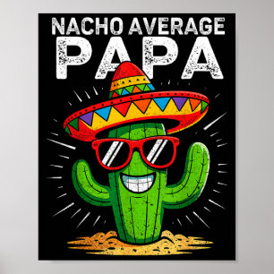 Nicht dein durchschnittlicher Papa lustiger Cinco  Poster