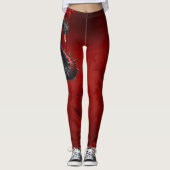 Nicht dein durchschnittlicher Schwan – Stacheln, S Leggings (Vorderseite)