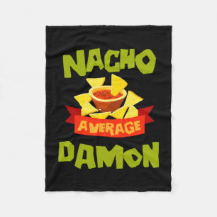 Nicht deine durchschnittliche damon lustige Geburt Fleecedecke