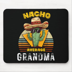Nicht deine durchschnittliche Oma, lustige mexikan Mousepad