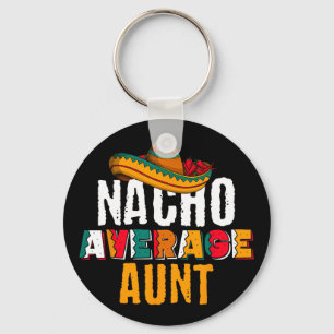 Nicht deine durchschnittliche Tante Cinco De Mayo Schlüsselanhänger
