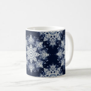 Nicht deine gewöhnlichen Schneeflocken III Kaffeetasse