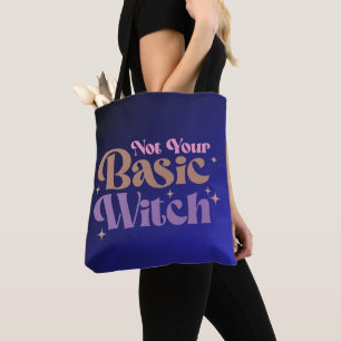 Nicht deine grundlegende Hexe Blau Ombre Gradient  Tasche