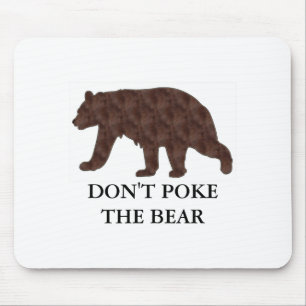 Nicht den Bären küssen  Mousepad