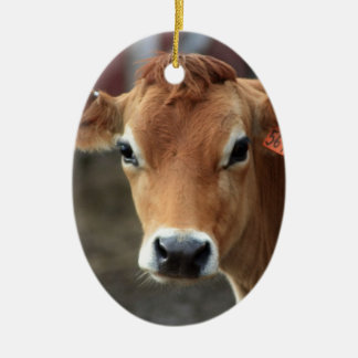Nicht denken Sie mich sind hübsche Jersey-Kuh Keramikornament