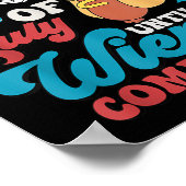 Nicht der 4. Juli, bis mein Weiner kommt Männer Poster (Ecke)