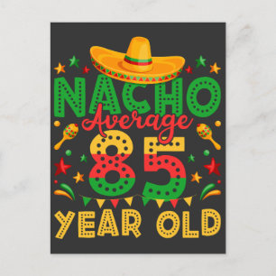 Nicht der durchschnittliche 85-jährige Cinco de Ma Postkarte