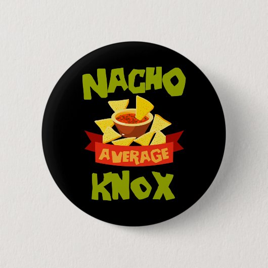 Nicht der durchschnittliche Knox lustiger Geburtst Button (Vorderseite)