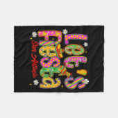 Nicht der durchschnittliche Lehrer Cinco De Mayo F Fleecedecke (Vorderseite (Horizontal))