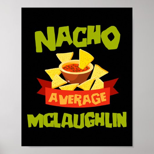 Nicht der durchschnittliche Mclaughlin Lustiger Ge Poster (Vorne)