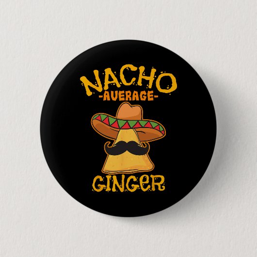 Nicht-der-durchschnittliche-rötliche-mexikanische- Button (Vorderseite)