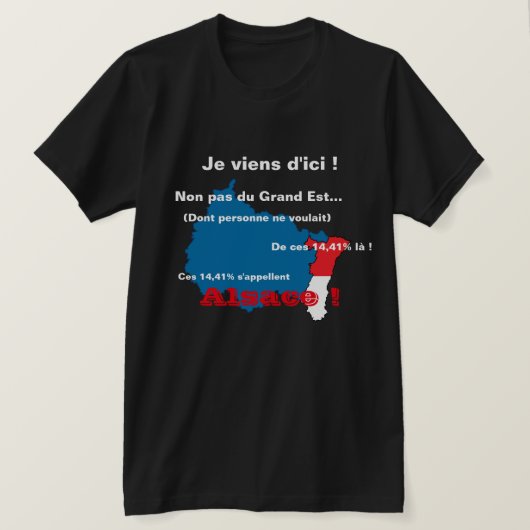 Nicht der Große Osten! T-Shirt (Design vorne)