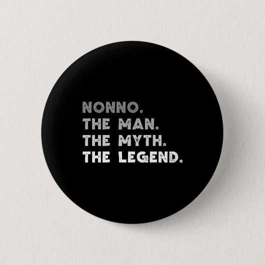 Nicht der Mann, der Mythos, die Legende Cool Nonno Button (Vorderseite)