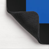 Nicht der Präsident - Blau Mousepad (Ecke)
