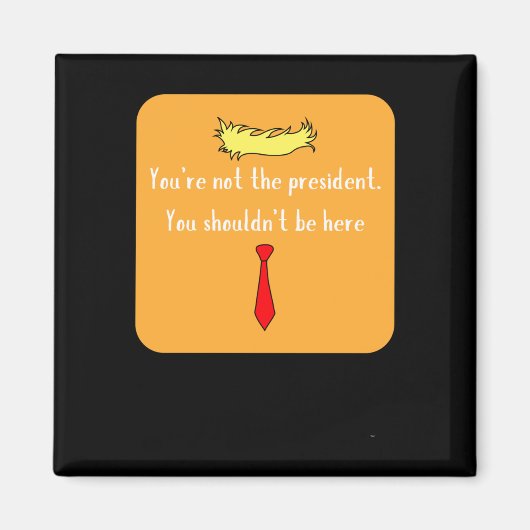 Nicht der Präsident Magnet (Vorne)