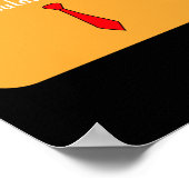 Nicht der Präsident Poster (Ecke)