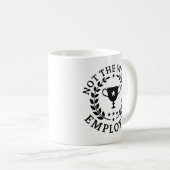 Nicht der schlechteste Mitarbeiter Kaffeetasse (VorderseiteRechts)