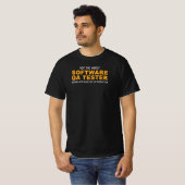 Nicht der schlechteste Software QA Tester Funny T-Shirt (Vorne ganz)