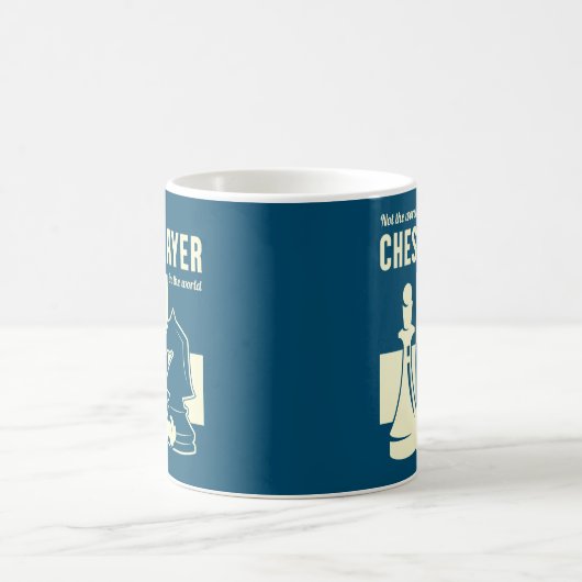 Nicht der schlimmste Schachspieler der Welt Kaffeetasse (Mittel)