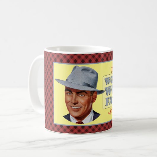 NICHT der Weltschlechteste Vater - Tasse (Vorderseite Links)