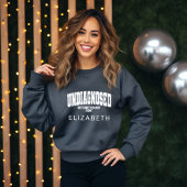 Nicht diagnostiziert, aber irgendjemand Aint Right Sweatshirt