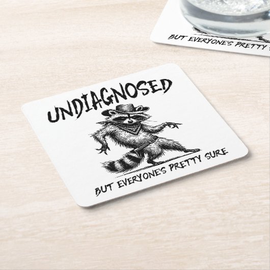 Nicht diagnostiziert, aber jeder ist Hübsch sicher Rechteckiger Pappuntersetzer (angewinkelt)