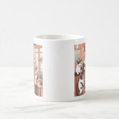 "Nicht die Pfote überqueren" Kaffeetasse (Mittel)