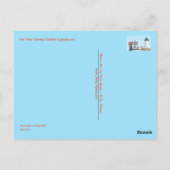 Nicht die Postkarte Ihres normalen Leuchtturms (Rückseite)