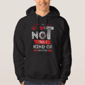 Nicht diese Art von Arzt - lustiges Zitat-Design Hoodie (Vorderseite)