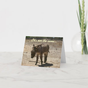 Nicht dieselbe Karte