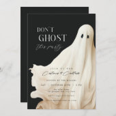 Nicht dieses Party zu Halloween-Einladung schenken Einladung (Vorne/Hinten)