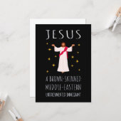 Nicht dokumentierter Jesus-brauner Einwanderer I Karte (Vorderseite/Rückseite Beispiel)