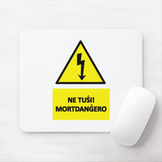 Nicht Don't touch berühren Mousepad (Mit Mouse)