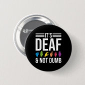 Nicht dumm button (Vorne & Hinten)