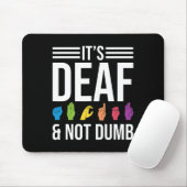 Nicht dumm mousepad (Mit Mouse)