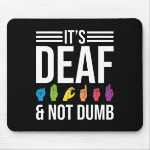 Nicht dumm mousepad